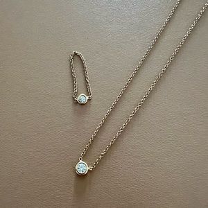 Zoe Chicco Floating Diamond Necklace & Ring Set!✨